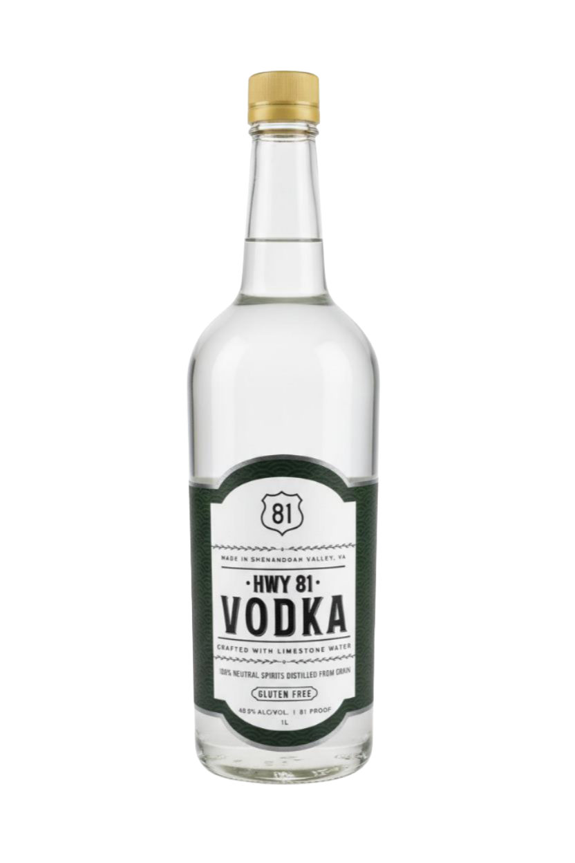 HWY 81 Vodka Bottle
